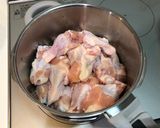 圧力鍋で鶏手羽元の甘辛煮作り方1写真