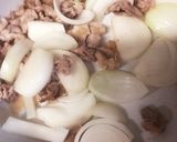 糖質オフ♡豚肉と玉ねぎの爽やか梅肉炒め作り方2写真