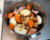 圧力鍋で鶏手羽元の甘辛煮作り方3写真