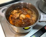 圧力鍋で鶏手羽元の甘辛煮作り方7写真