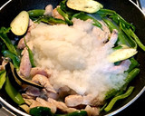 ふだ肉と好きな野菜のみぞれ煮作り方5写真