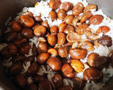 簡単！甘栗で栗ご飯！！作り方4写真