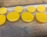 オレンジの向日葵羊羹作り方6写真