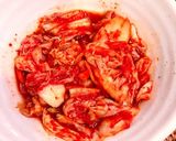 厚揚げ豆腐とキムチで簡単一品作り方2写真