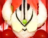 キャラ弁 ウルトラマン☆タイガ作り方15写真