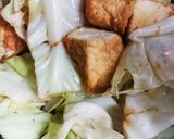 厚揚げとキャベツのオイスターソース炒め作り方6写真