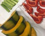 あっという間においしい！温野菜作り方1写真