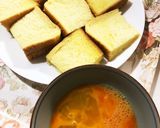 ピザ風☆とろ〜りフレンチトースト☆作り方1写真