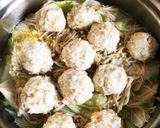 肉団子と白菜のコトコト煮作り方2写真