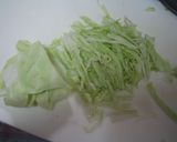 キャベツの落とし卵煮作り方1写真