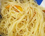 サッパリ！焼き鮭と夏野菜の冷製パスタ作り方5写真