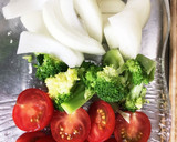 豚小間肉とトマトのピリ辛ソース炒め♪簡単作り方1写真