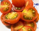 ズッキーニちくわトマトの甘酢あん作り方2写真