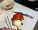 ミニトマトとモッツァレラのバジル和え作り方4写真