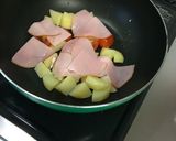 少ない材料で スパニッシュ風オムレツ作り方5写真
