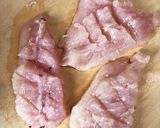 鶏唐揚とゴーヤ・茄子の素揚げ甘酢餡掛け作り方1写真