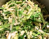 ☆ささげとキャベツ☆の油炒め作り方3写真