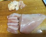 意外なものをお米の代わりに??親子丼作り方1写真