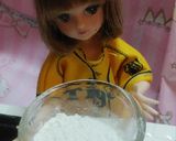 リカちゃんサイズ♡野球シリꕤヤクドーナツ作り方1写真
