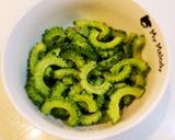 多分苦くない!?ゴーヤチャンプルー。作り方2写真
