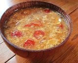 夏にピッタリ♪旬のトマトと卵のお味噌汁☆作り方6写真