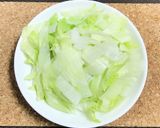 茄子鶏肉レタスの和風カレースープ作り方3写真