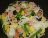 お野菜♥愛情いっぱい♥オムレツ作り方1写真