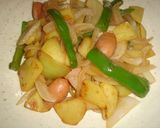 お野菜♥愛情いっぱい♥オムレツ作り方2写真