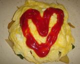 お野菜♥愛情いっぱい♥オムレツ作り方3写真
