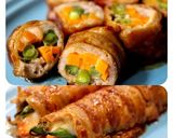 チーズ肉巻き。作り方8写真