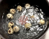 うずらの卵で 味玉とか煮玉子 ゆーやつ作り方1写真
