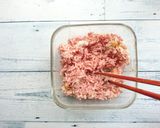 レンチン甘酒味噌肉そぼろそうめん作り方2写真