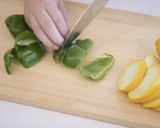 ナスと夏野菜の煮浸し♡作り方1写真