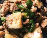 ＊甘辛！茄子とピーマンの味噌そぼろ炒め＊作り方4写真