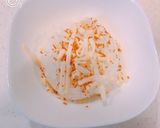 レンジで簡単！温玉カルボナーラごはん作り方5写真