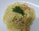 からすみのカルボナーラ風パスタ作り方4写真