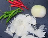 生唐辛子のトッピングでオニスラが美味に！作り方1写真