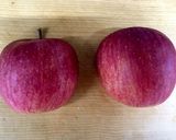 お正月やお花見に。きれいな市松りんご。作り方1写真