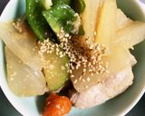大葉となすの肉巻きと野菜たっぷり甘味噌煮作り方17写真