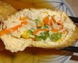糖質オフ❗カラフル野菜と鶏の袋煮⭐料亭風作り方7写真