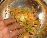 糖質オフ❗カラフル野菜と鶏の袋煮⭐料亭風作り方3写真