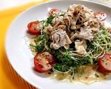ゴマ香る♪ スプラウトと大葉の冷しゃぶ作り方4写真