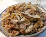 牛小間でステーキ丼っぽく♪作り方8写真