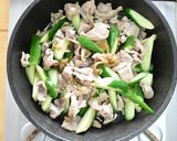 キュウリと豚肉のザーサイ炒め作り方4写真