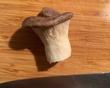 エリンギの梅肉和え作り方1写真