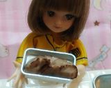 リカちゃんサイズ♡野球シリꕤ鰹のタタキ丼作り方2写真