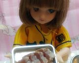 リカちゃんサイズ♡野球シリꕤ鰹のタタキ丼作り方3写真