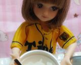 リカちゃんサイズ♡野球シリꕤ鰹のタタキ丼作り方4写真