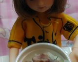 リカちゃんサイズ♡野球シリꕤ鰹のタタキ丼作り方6写真
