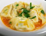 簡単‼️ 卵かけ讃岐うどんで包んだ餃子作り方4写真